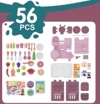 Кухня Голяма със Светлина и Звук с 56 Елемента 60×40×16 см Кутия 45×32×9 см